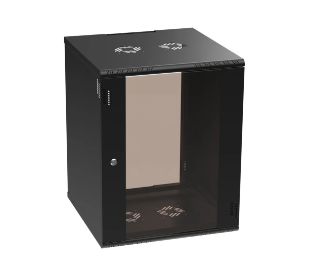 ExtraLink  Wisząca 19" 15U 600x600mm Premium jednosekcyjna (czarna) - 1323214 - zdjęcie 2
